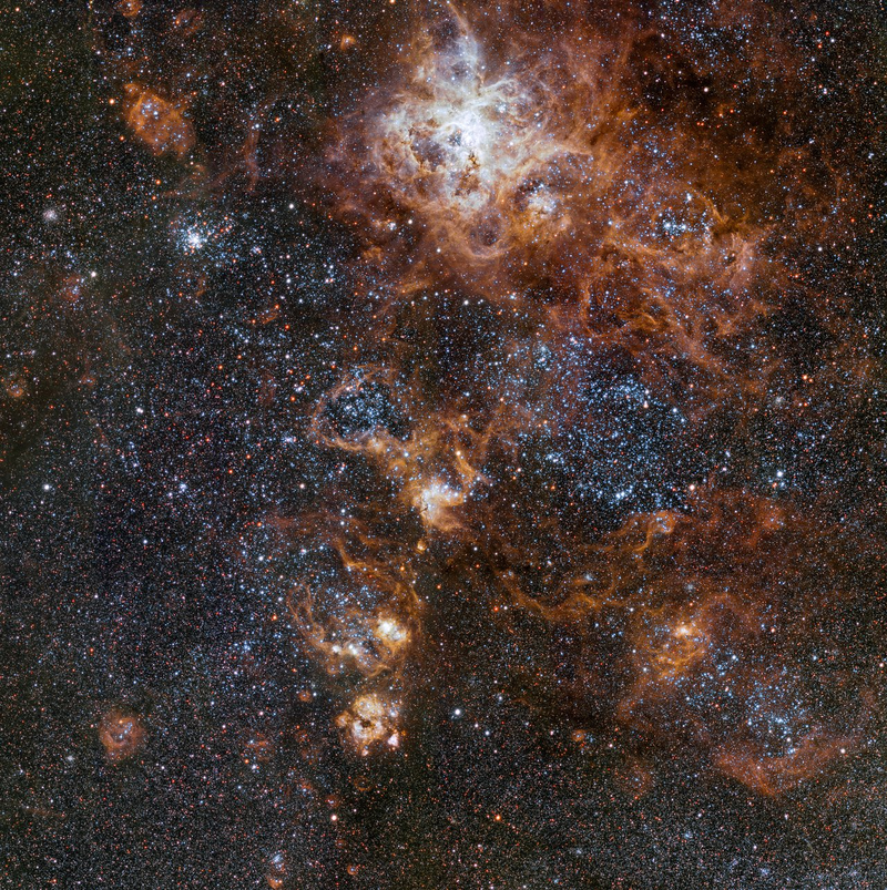 Illustration for article titled New View of the Tarantula Nebula Is the Space Picture We All Need Today